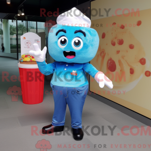 Disfraz de mascota Cyan...