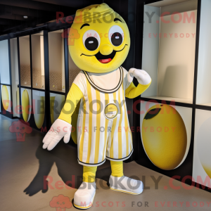 Citrongul Mime maskot...