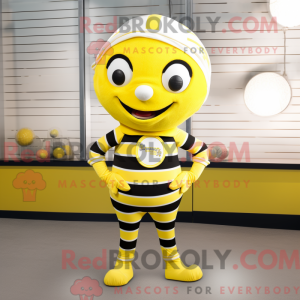 Citrongul Mime maskot...