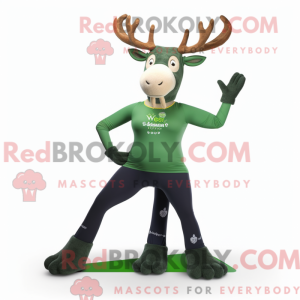 Costume de mascotte d élan...