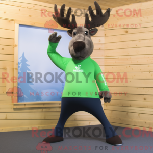 Forest Green Elk máscara de...