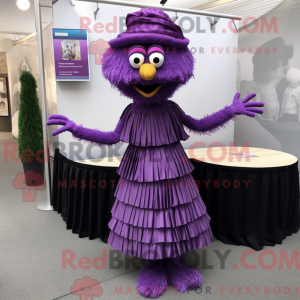 Disfraz de mascota Purple...