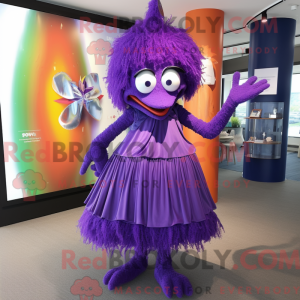 Disfraz de mascota Purple...