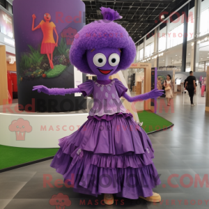 Postava maskota Purple...