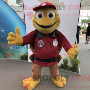 Personaggio mascotte Maroon...