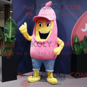 Rosa Baa Maskot Drakt...