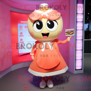 Postava maskota Peach Ramen...