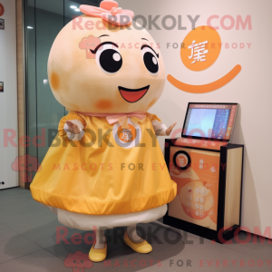 Costume de mascotte Peach...