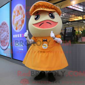 Costume de mascotte Peach...