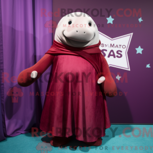 Maroon Stellar S Sea Cow...