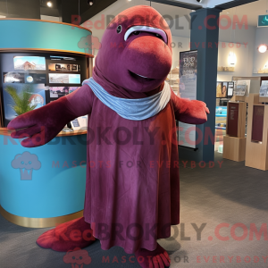 Maroon Stellar S Sea Cow...