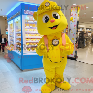 Yellow Candy Box mascot...
