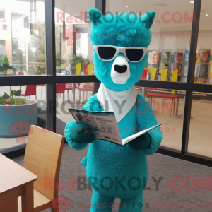 Turkis Alpaca maskot...