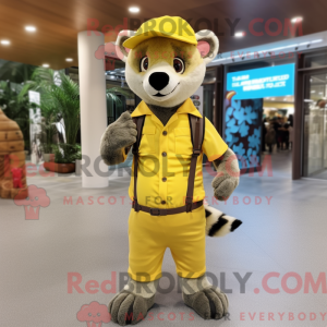 Citrongul Civet maskot...