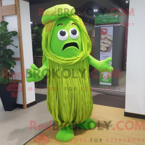 Limegrønn Máscara de...
