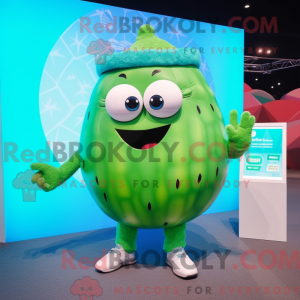 Costume mascotte de Cyan...