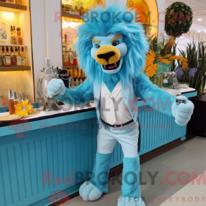 Turquoise Tamer Lion...