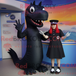 Zwart Loch Ness Monster...