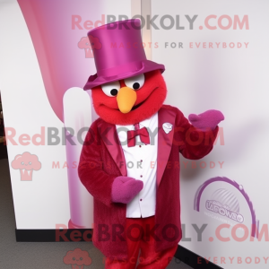 Disfraz de mascota Magenta...