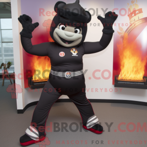 Disfraz de mascota Black...