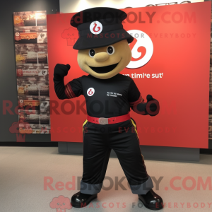 Maska Black Fire Fighter z...