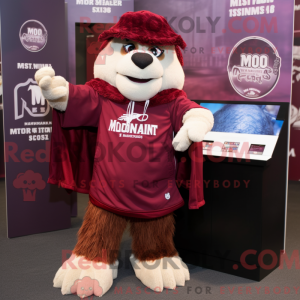 Disfraz de mascota Maroon...