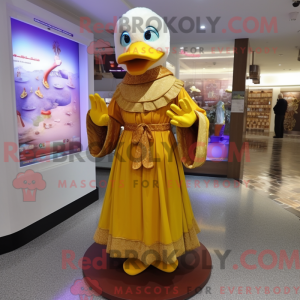 Disfraz de mascota pato...