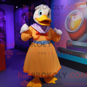 Eend mascotte kostuum...