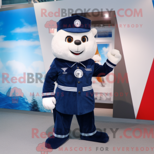 Navy Ice maskot kostume...