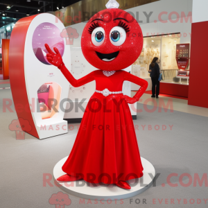 Red Engagement Ring mascot...