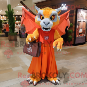 Postava maskota Orange...