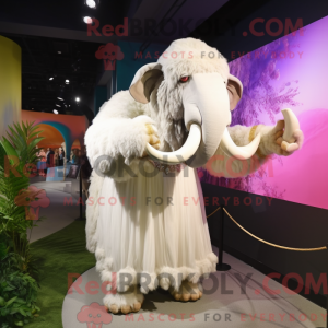 White Mammoth mascot...