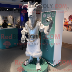 Personaggio mascotte capra...