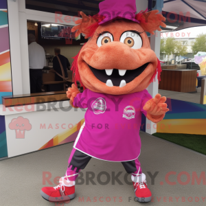 Postava maskota Magenta...