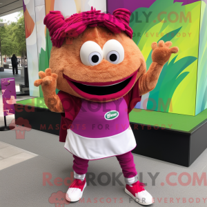 Postava maskota Magenta...