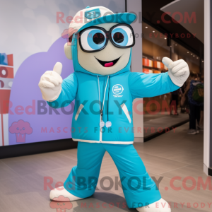 Personaggio mascotte Cyan...
