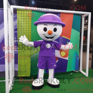 Máscara de gol de futebol...