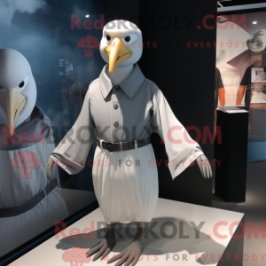 Silver Albatross mascot...