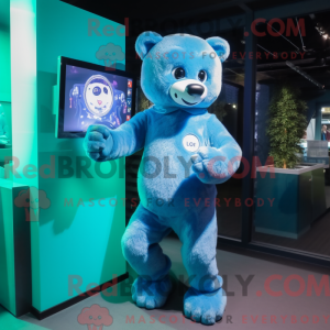 Costume de mascotte d ours...