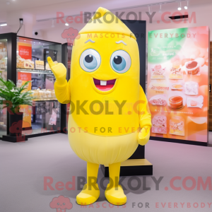 Lemon Yellow Candy mascotte...