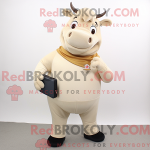 Costume mascotte de taureau...