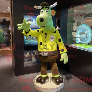 Olive Cow maskot kostume...