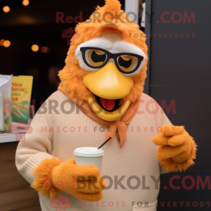 Tan Butter Chicken mascot...