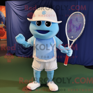Sky Blue Tennis Racket...