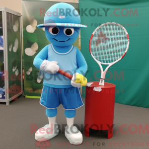 Himmelblå tennisketcher...