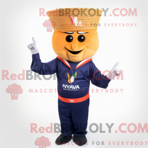 Postava maskota Navy Pad...