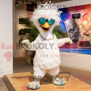 White Emu mascot costume...