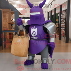 Postava maskota Purple...