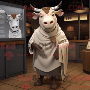 Maskotka Cream Bull...