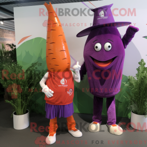 Costume mascotte de carotte...